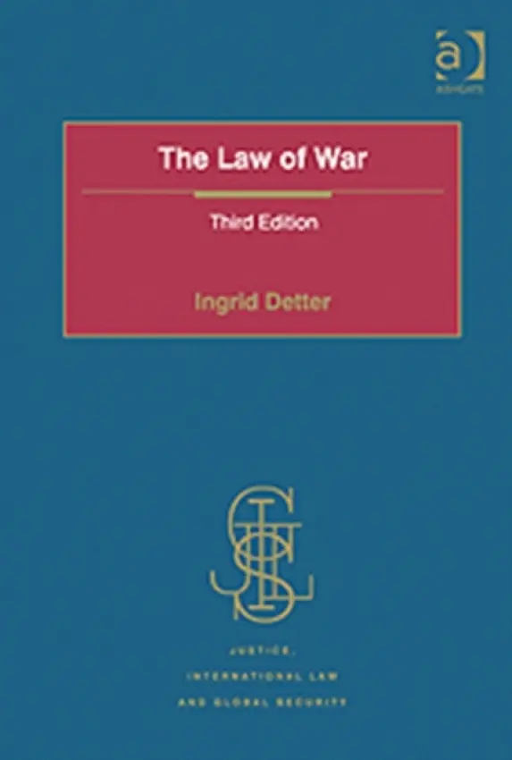 Law of War - Detter, Ingrid