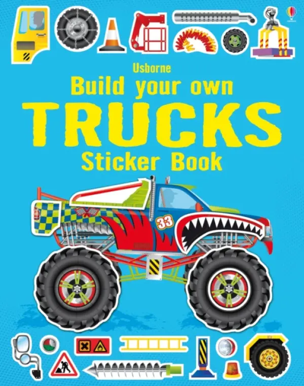 Build Your Own Trucks Sticker Book - Tudhope, Simon