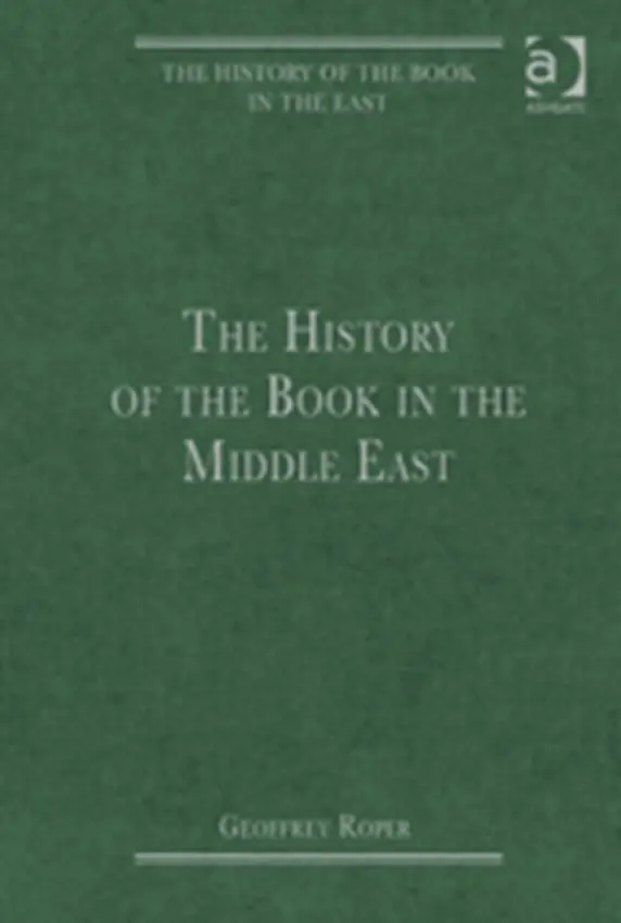 History of the Book in the Middle East