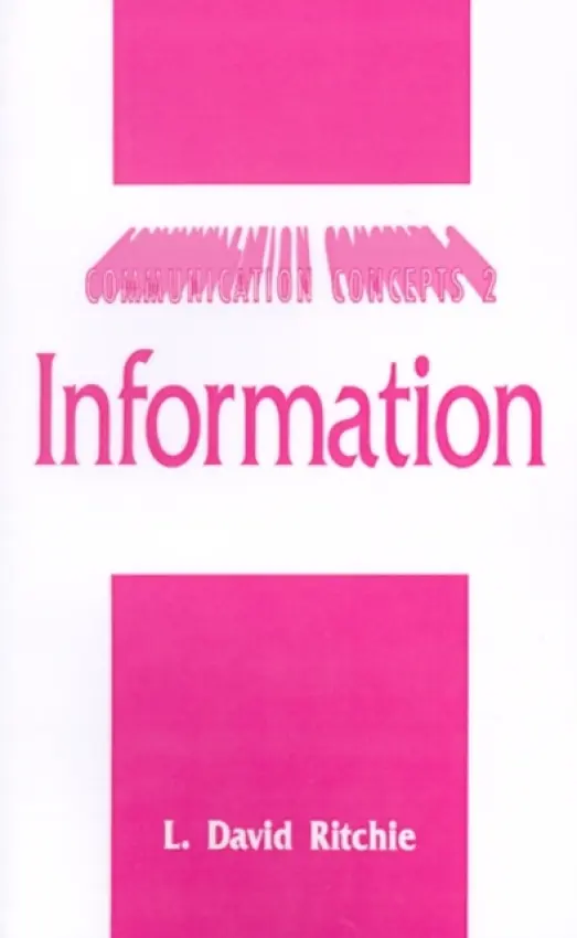 Information - Ritchie, L . David