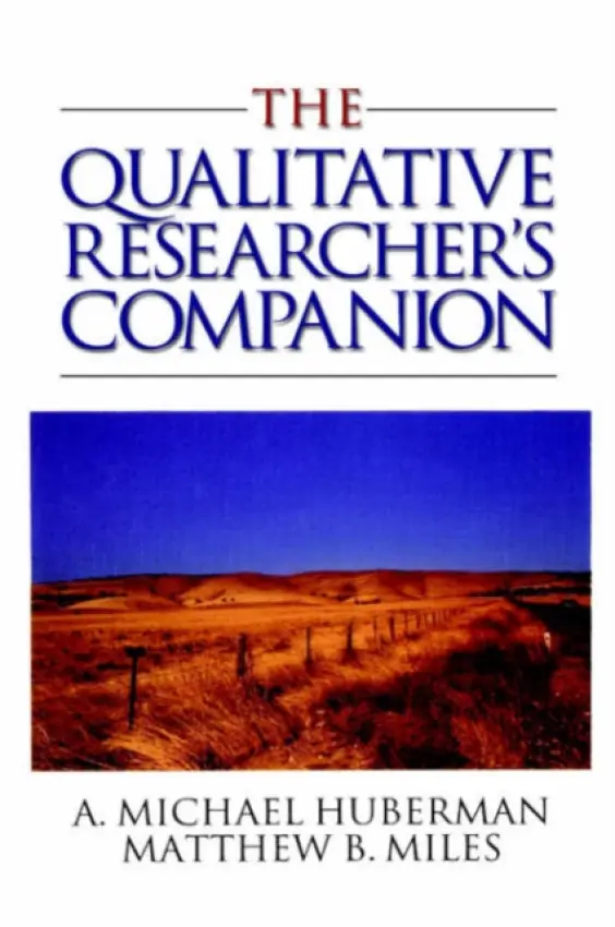 Qualitative Researcher's Companion - Huberman, A. Michael a Miles, Matthew B.