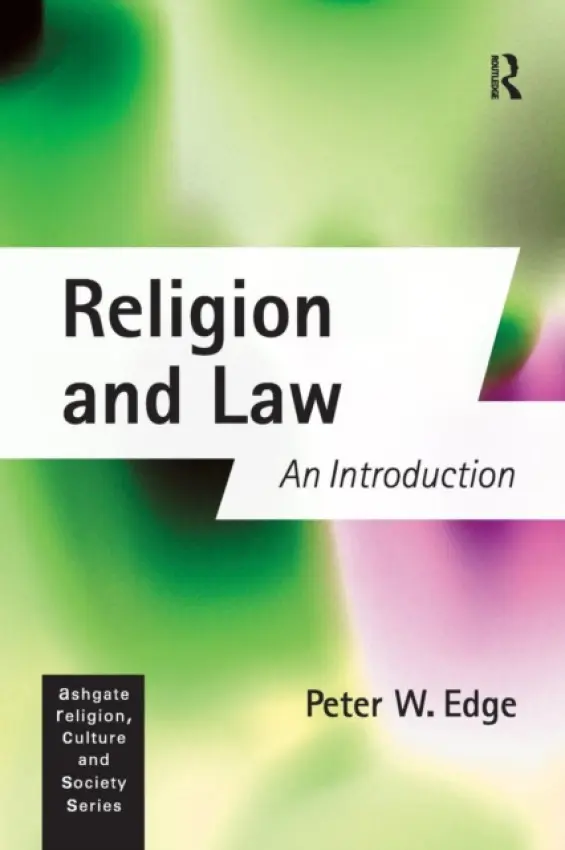 Religion and Law - Edge, Peter W.