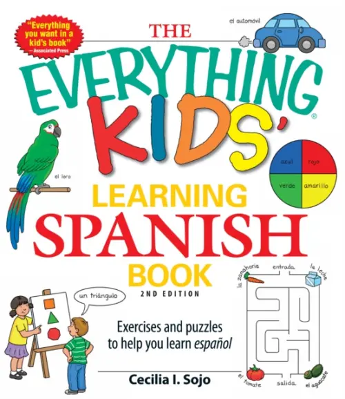 Everything Kids' Learning Spanish Book - Sojo, Cecila I