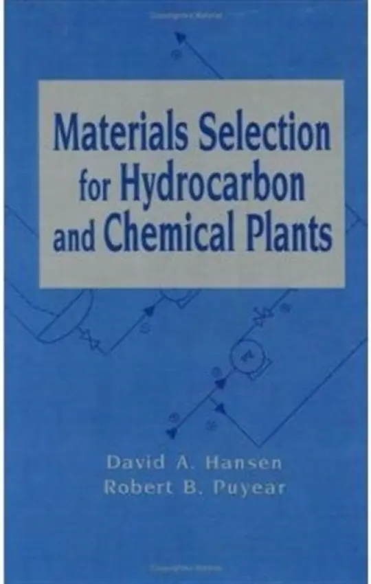 Materials Selection for Hydrocarbon and Chemical Plants - Hansen, David A. a Puyear, Robert B.