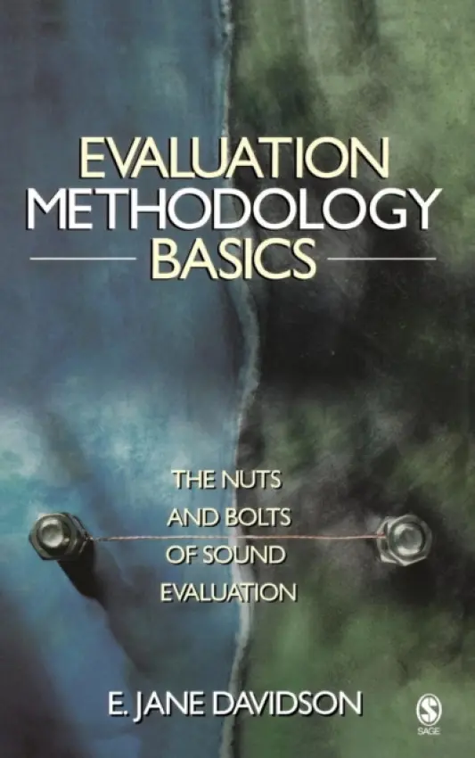 Evaluation Methodology Basics - Davidson, E. Jane