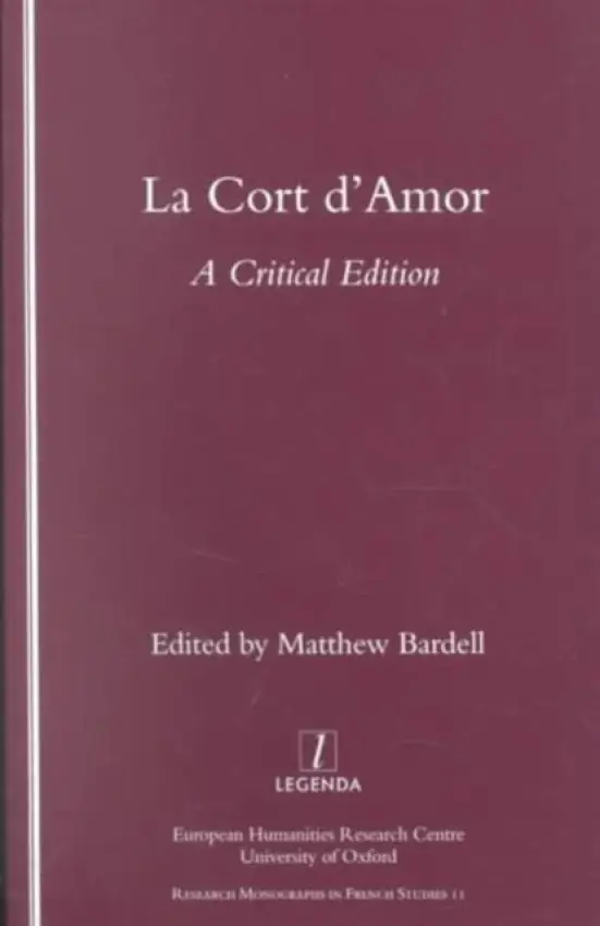 La Cort d'Amor - Bardell, Matthew