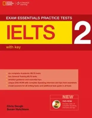 Exam Essentials Practice Tests: IELTS 2 with Key and Multi-ROM - Gough, Chris a Hutchinson, Susan