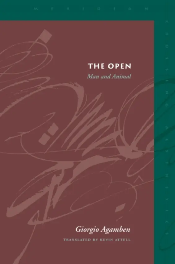 Open - Agamben, Giorgio