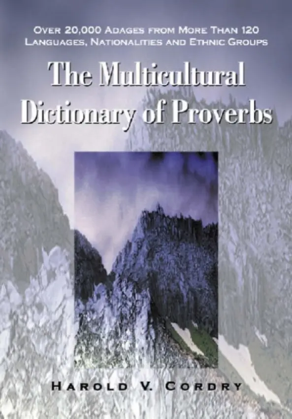 Multicultural Dictionary of Proverbs - Cordry, Harold V.