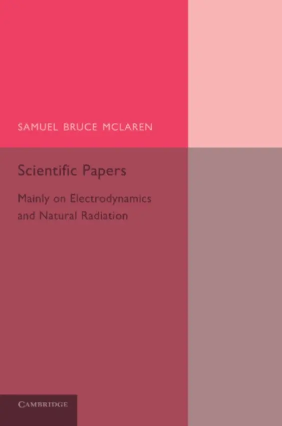 Scientific Papers - McLaren, Samuel Bruce