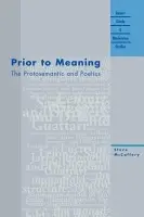 Prior to Meaning - McCaffery, Steve