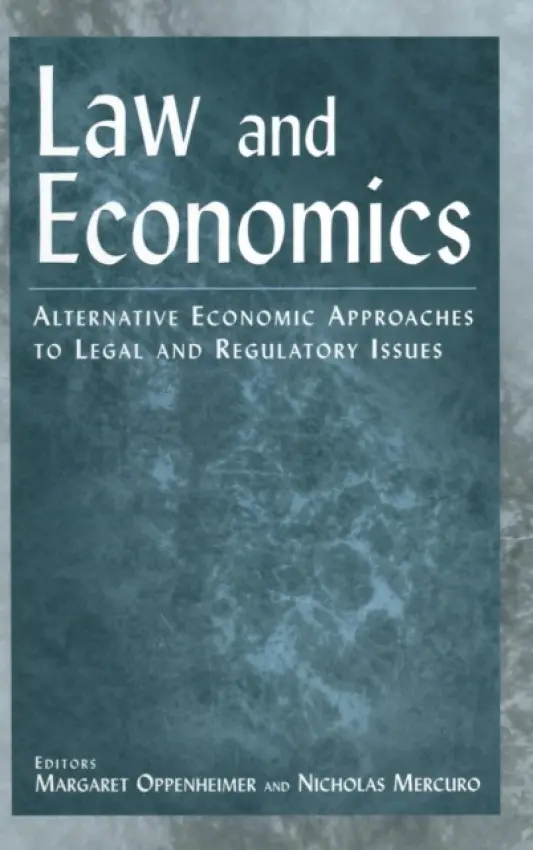 Law and Economics - Oppenheimer, Margaret a Mercuro, Nicholas