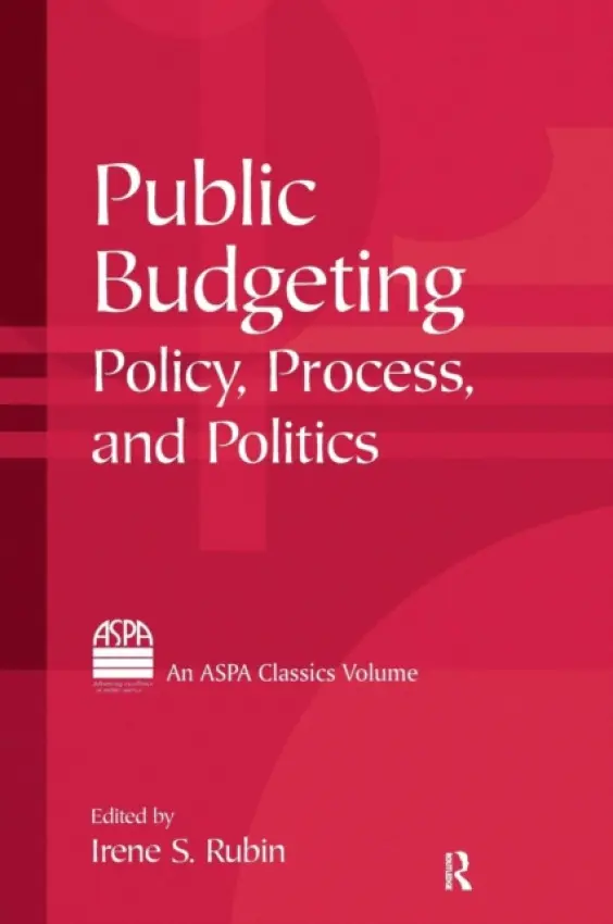 Public Budgeting - Rubin, Irene S.