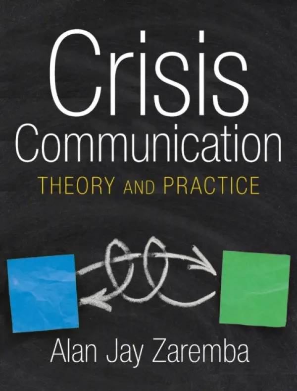 Crisis Communication - Zaremba, Alan Jay