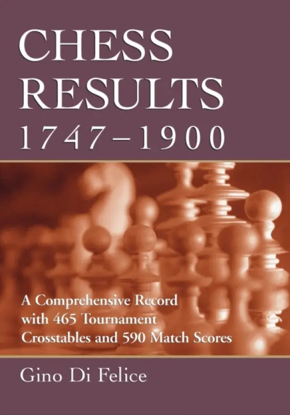 Chess Results, 1747-1900 - Di Felice, Gino