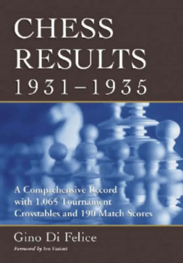 Chess Results, 1931-1935 - Di Felice, Gino