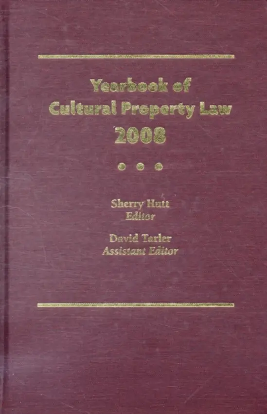 Yearbook of Cultural Property Law 2008