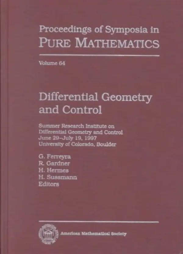 Differential Geometry and Control