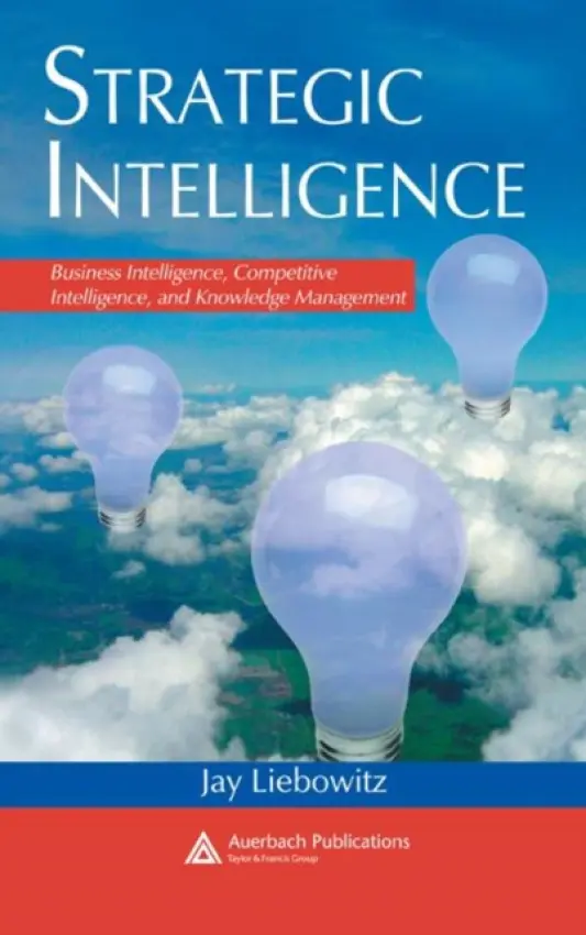Strategic Intelligence - Liebowitz, Jay