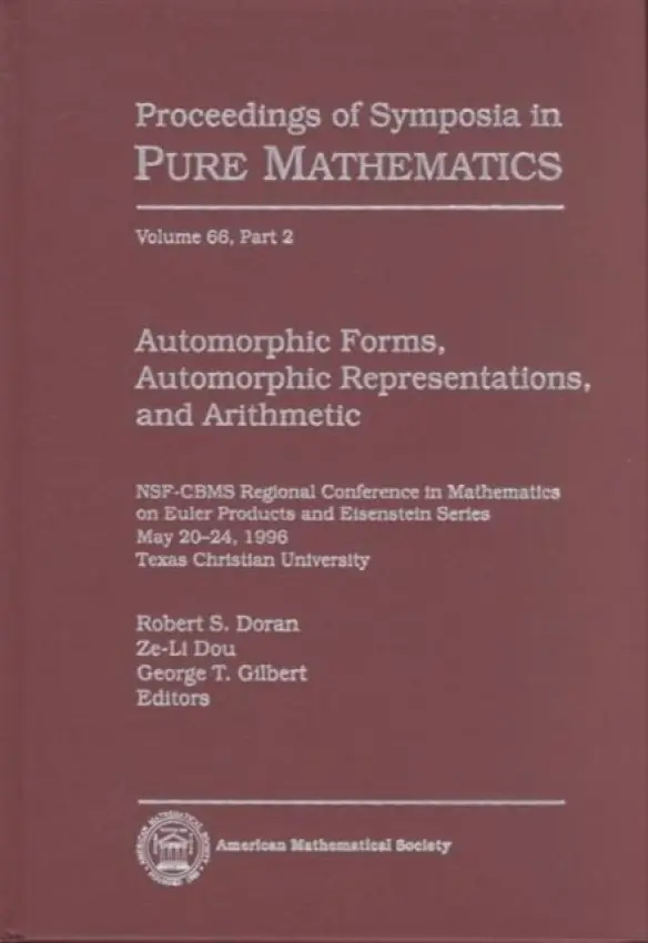 Automorphic Forms, Automorphic Representations and Arithmetic, Part 2