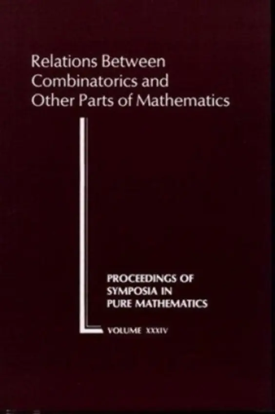 Relations Between Combinatorics and Other Parts of Mathematics