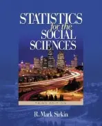 Statistics for the Social Sciences - Sirkin, R. Mark
