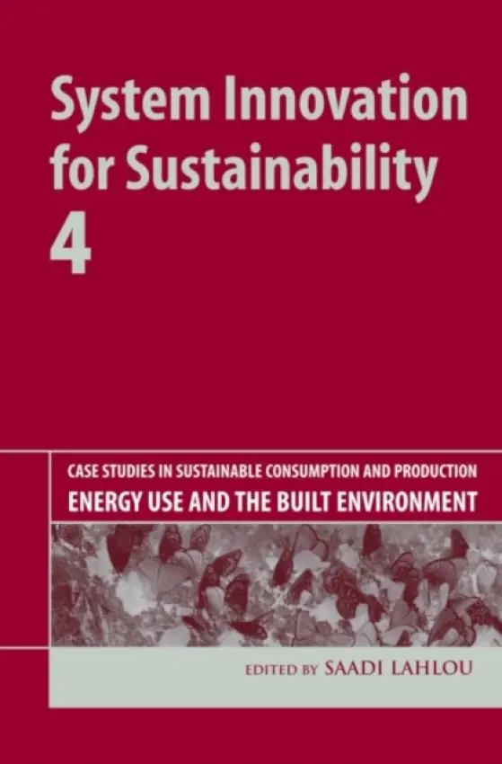 System Innovation for Sustainability 4
