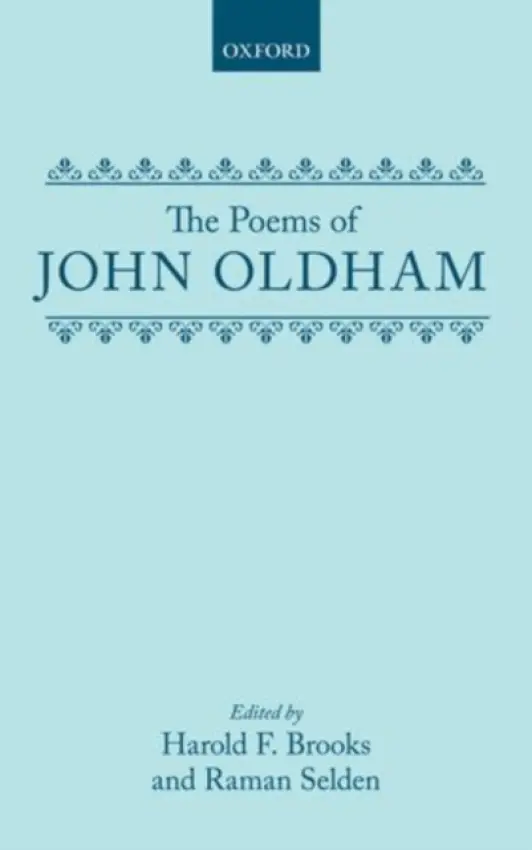 Poems - Oldham, John