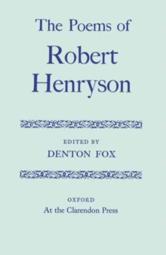 Poems - Henryson, Robert