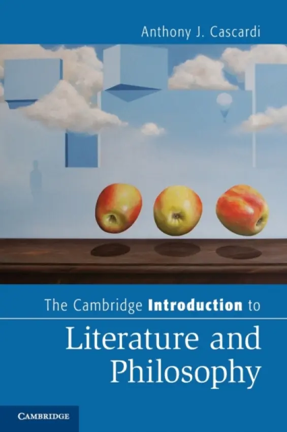 Cambridge Introduction to Literature and Philosophy - Cascardi, Anthony J. (University of California, Berkeley)