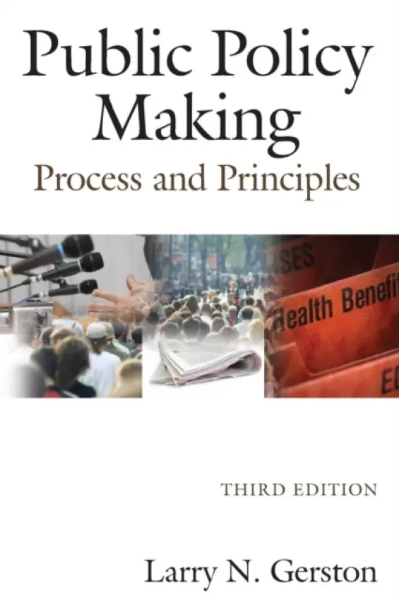 Public Policy Making - Gerston, Larry N.