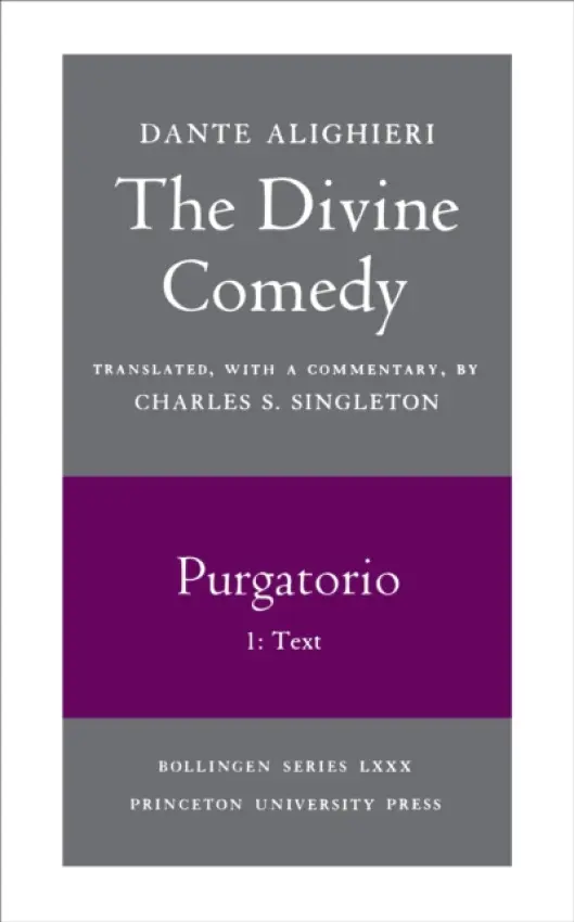 Divine Comedy, II. Purgatorio, Vol. II. Part 1 - Alighieri, Dante