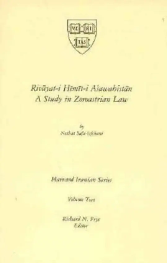 Rivayat-i Hemit-i Asawahistan - Safa-Isfehani, Nezhat