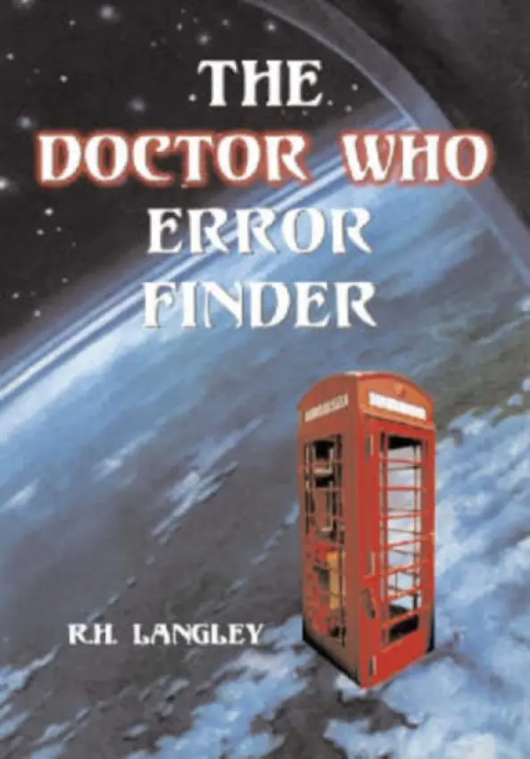 Doctor Who Error Finder - Langley, R.H.