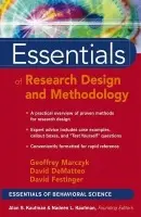 Essentials of Research Design and Methodology - Marczyk, Geoffrey R. (Director of the Psy.D./MBA and Psy.D./M.A. in Criminal Justice programs at Widener University, Philadelphia, PA) a DeMatteo, David (University of Pennsylvania, Philadelphia, PA) a Festinger, David (Treatment Research Institute of the Uni
