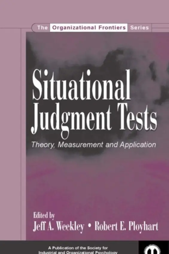 Situational Judgment Tests