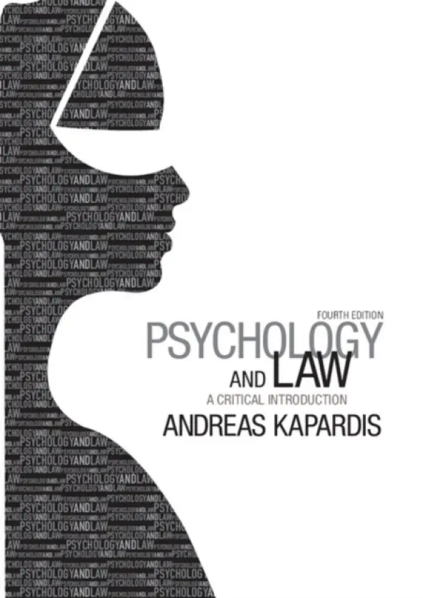Psychology and Law - Kapardis, Andreas (University of Cyprus)
