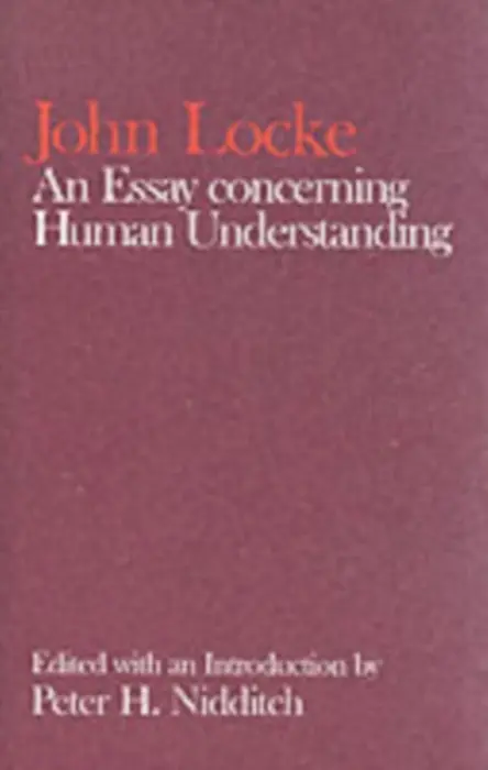 John Locke: An Essay concerning Human Understanding - Locke, John