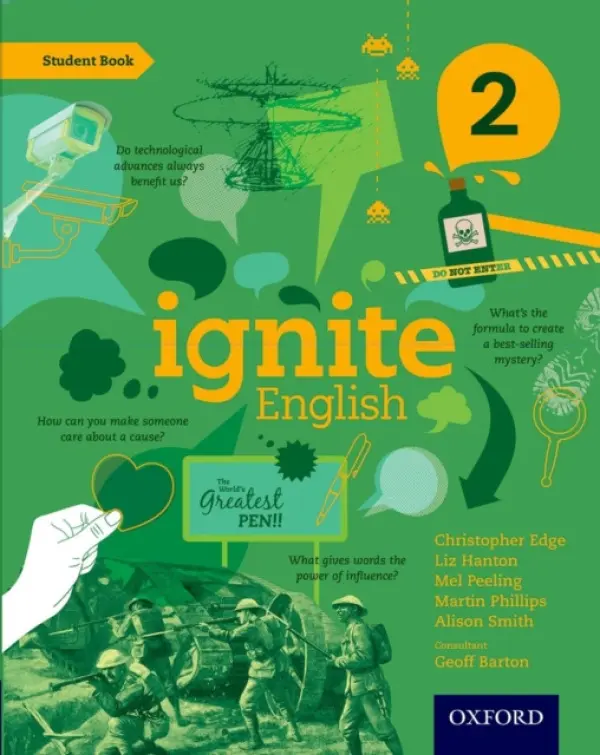 Ignite English: Student Book 2 - Edge, Christopher a Hanton, Liz a Peeling, Mel a Phillips, Martin a Smith, Alison a Barton, Geoff