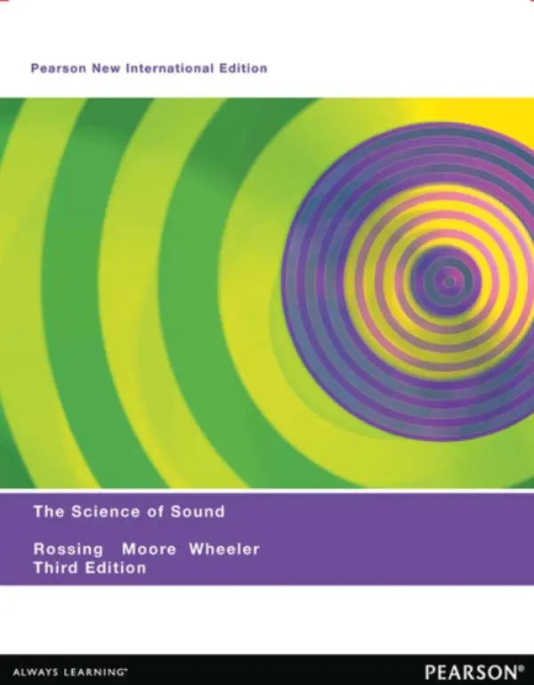 Science of Sound, The - Rossing, Thomas a Moore, Richard a Wheeler, Paul