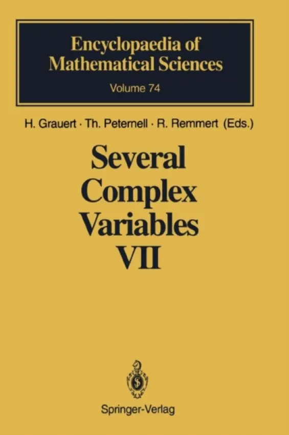 Several Complex Variables VII