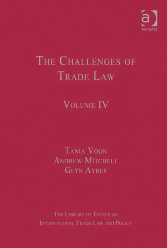 Challenges of Trade Law - Voon, Tania