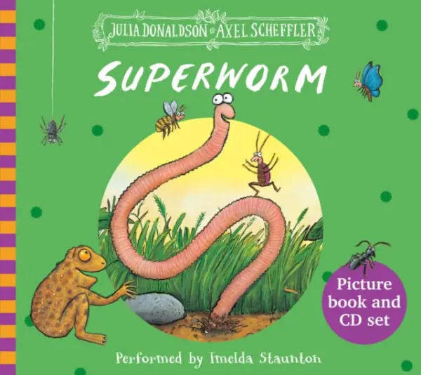 Superworm Book & CD - Donaldson, Julia