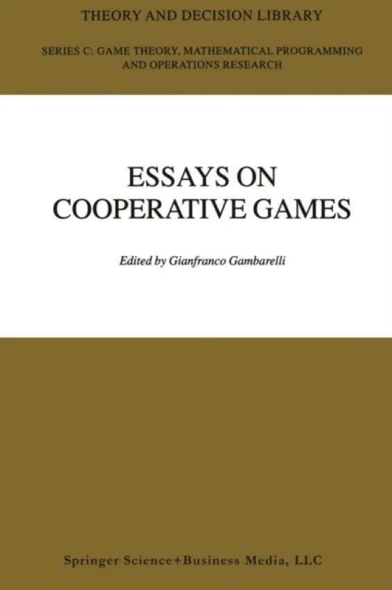 Essay in Cooperative Games