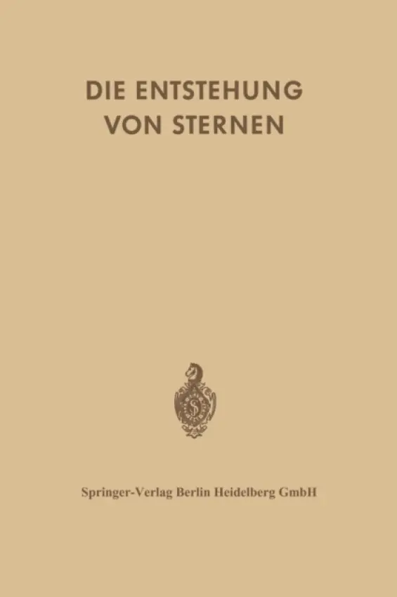 Die Entstehung von Sternen durch Kondensation Diffuser Materie - Burbidge, Geoffrey R. a Kahn, F.D. a Erbert, R. a Hoerner, S.v. a Temesvary, S.