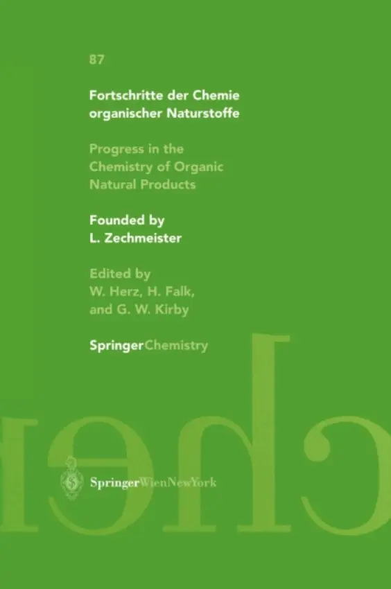 Progress in the Chemistry of Organic Natural Products - Budzikiewicz, H. a Flessner, T. a Jautelat, R. a Scholz, U. a Winterfeldt, E.