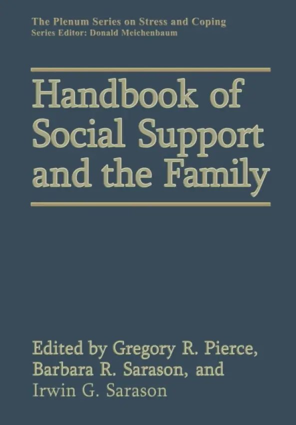 Handbook of Social Support and the Family