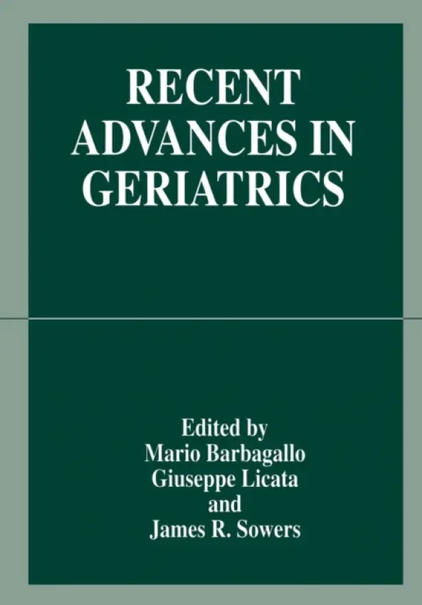 Recent Advances in Geriatrics