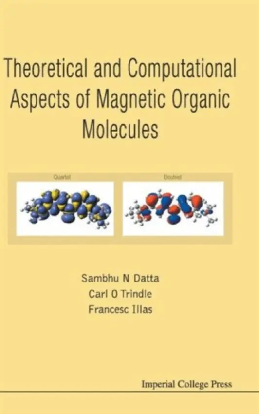 Theoretical And Computational Aspects Of Magnetic Organic Molecules - Datta, Sambhu N (Indian Inst Of Technology, Bombay, India) a Trindle, Carl O (Univ Of Virginia, Usa) a Illas, Francesc (Univ De Barcelona, Spain)