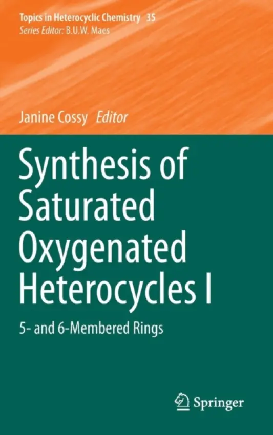 Synthesis of Saturated Oxygenated Heterocycles I